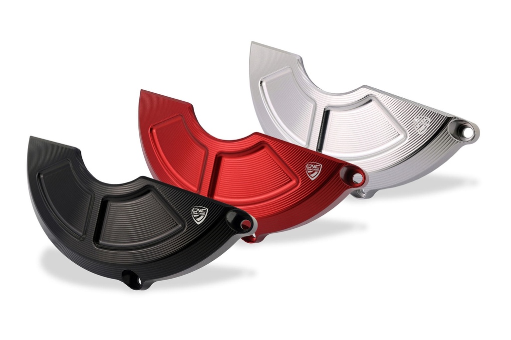 [CNC-PR317B] Generator Cover "RPS" Aprilia 660 (Black)