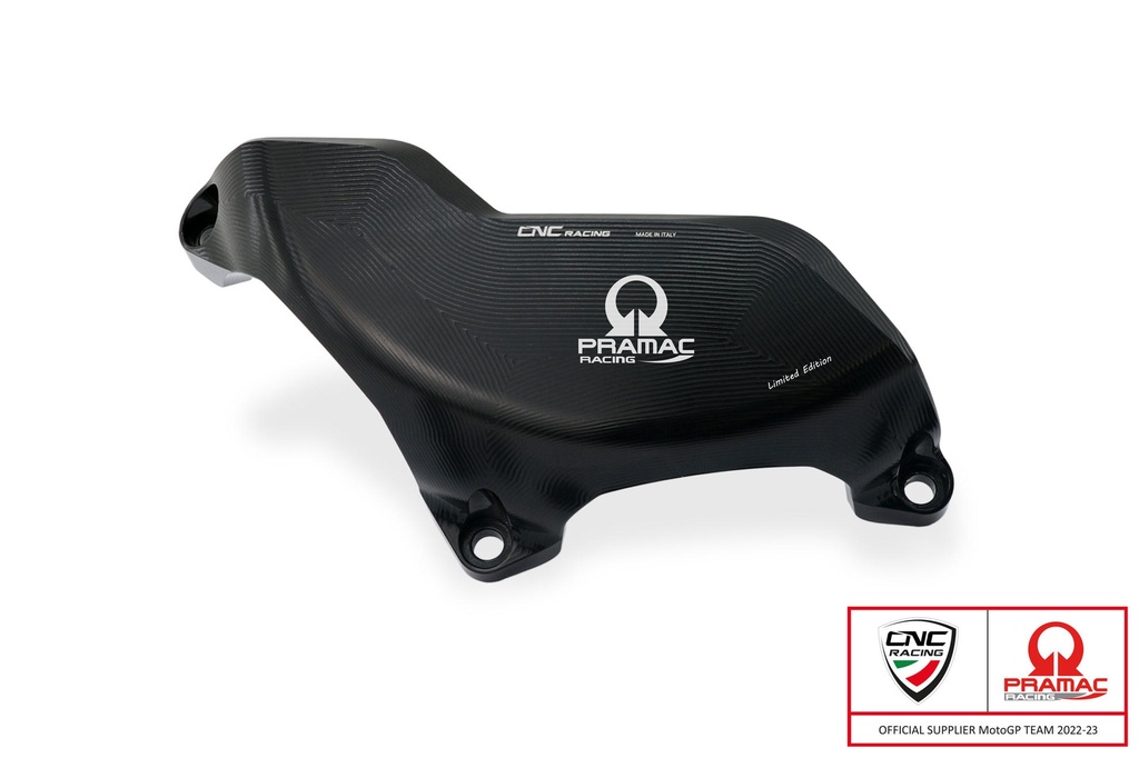 [CNC-PR322BPR] Clutch cover protector Ducati Streetfighter V2 - Pramac Racing Limited Edition