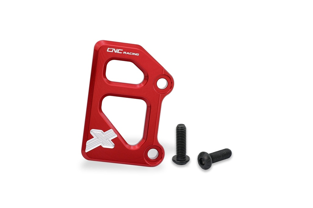[CNC-PR324R] Rear brake master cylinder protector Ducati DesertX (Red)