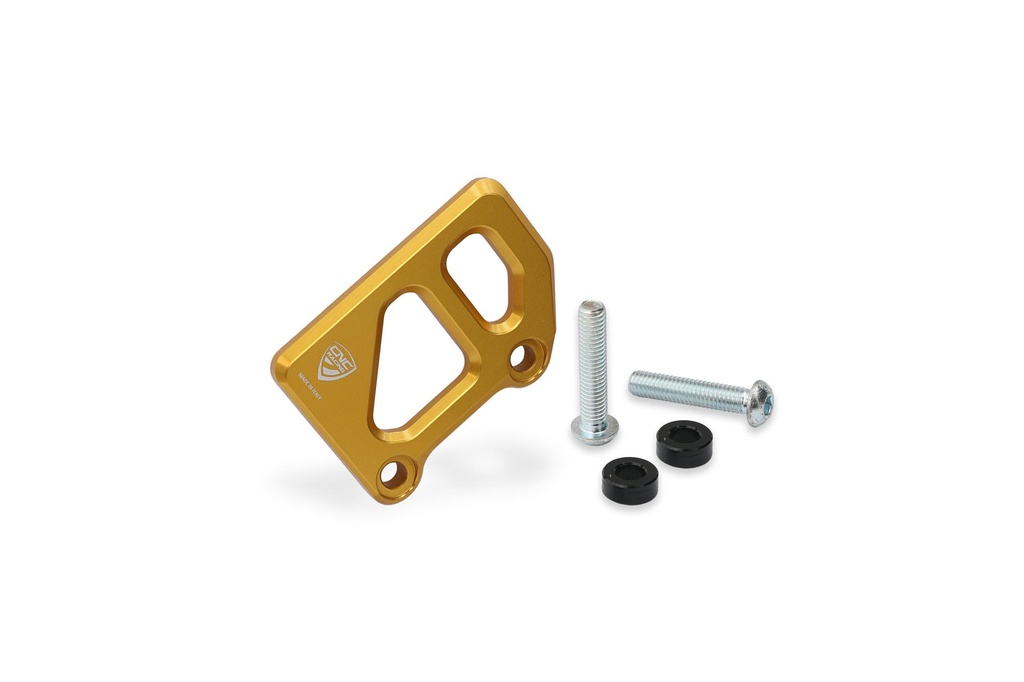 [CNC-PR325G] Rear brake master cylinder protector for factory rearsets (Gold)