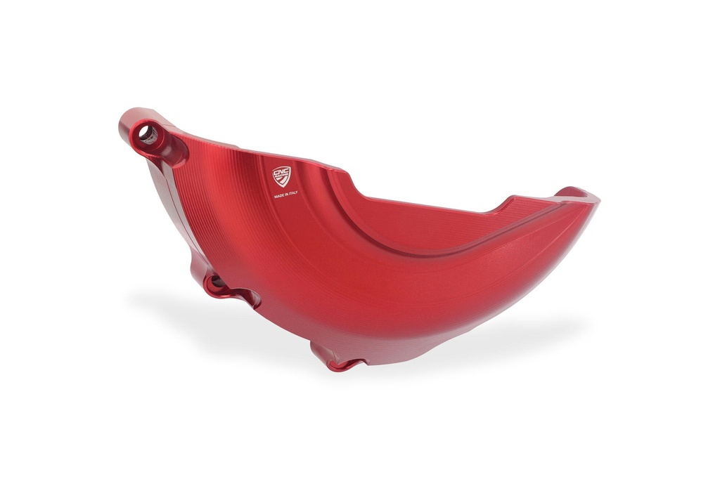 [CNC-PR337R] Clutch cover protector Ducati Multistrada V2, Panigale V2 and Streetfighter V2 MY2025 (Red)