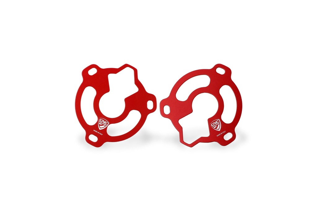 [CNC-PR501R] Radiator fan protector Ducati Multistrada V4 (Red)