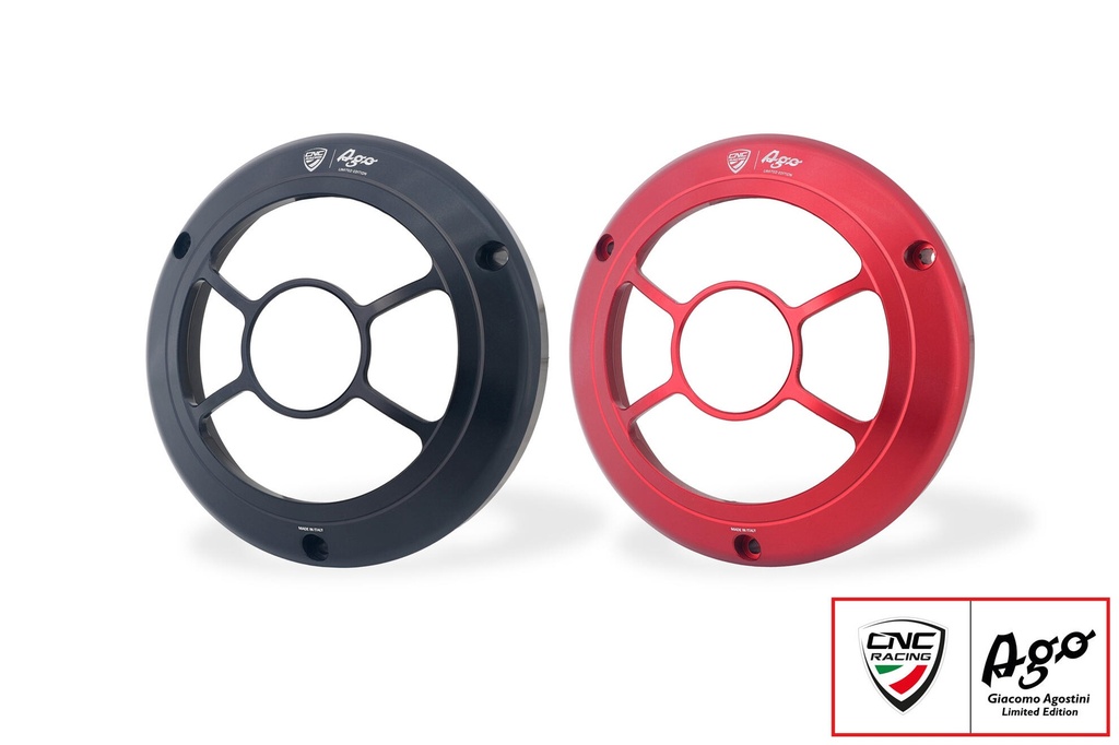 [CNC-PRF01BAG] Headlight cover MV Agusta Superveloce - Giacomo Agostini Limited Edition (Black)