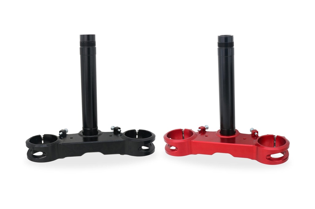 [CNC-PSB13B] Triple clamps Ducati Hypermotard 698 Mono - Steering head base (Black)