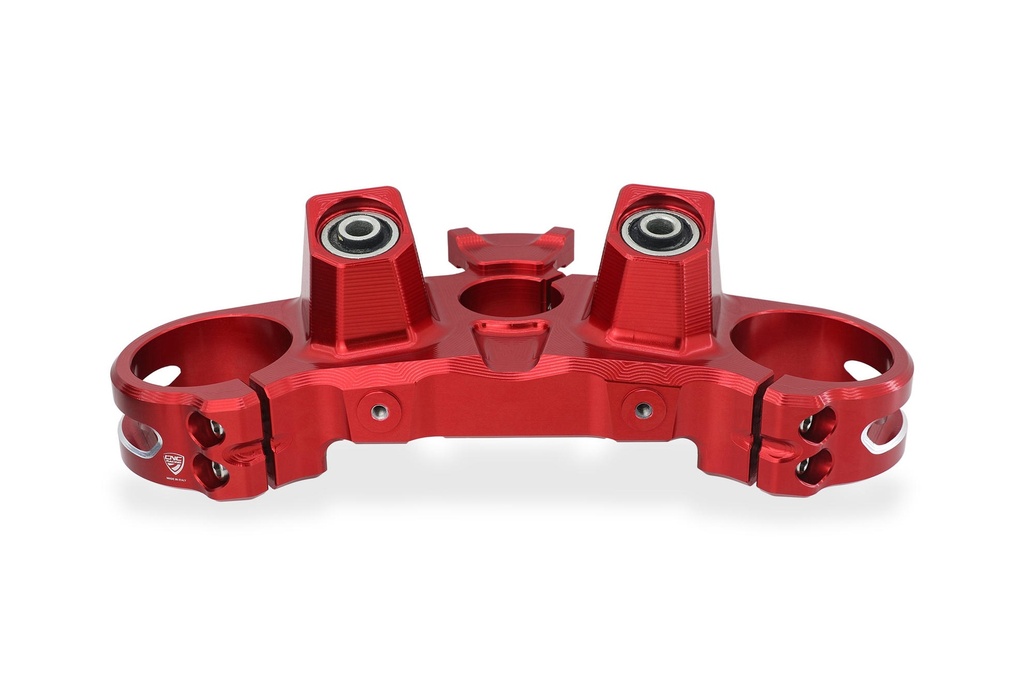 [CNC-PST20R] Triple clamps Ducati Diavel V4 - Top yoke (Red)