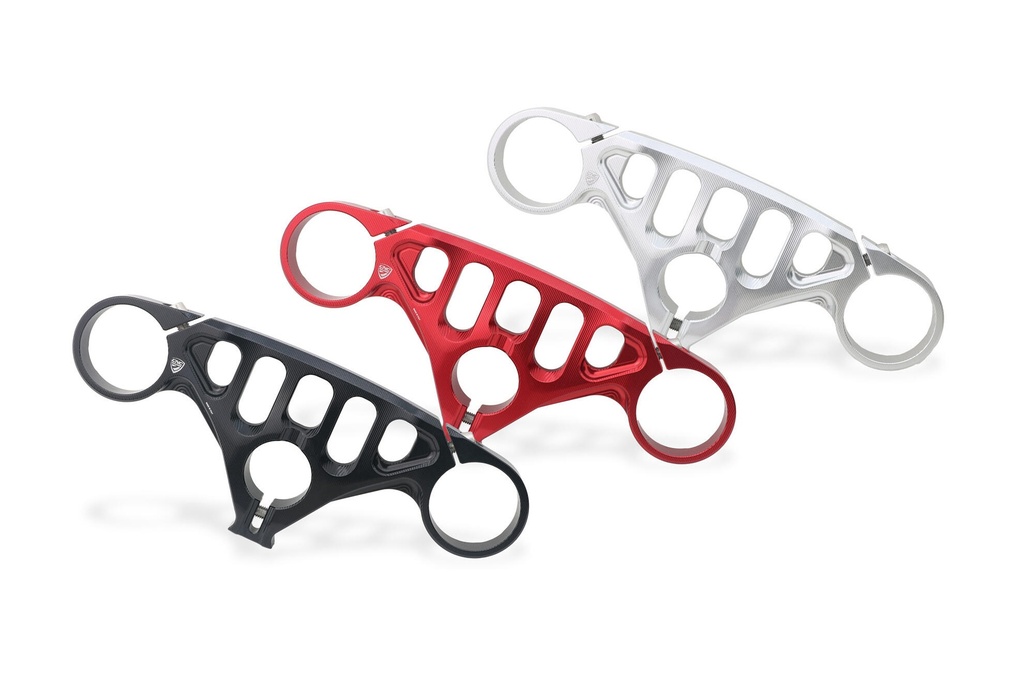 [CNC-PST23B] Triple clamps Ducati Panigale V4 - Top yoke (Black)