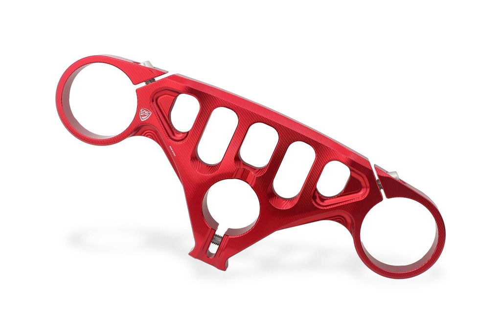 [CNC-PST23R] Triple clamps Ducati Panigale V4 - Top yoke (Red)