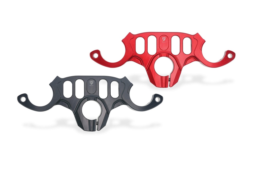 [CNC-PST24B] Triple clamps for Ducati Panigale V2 MY2025 - Top Yoke (Black)