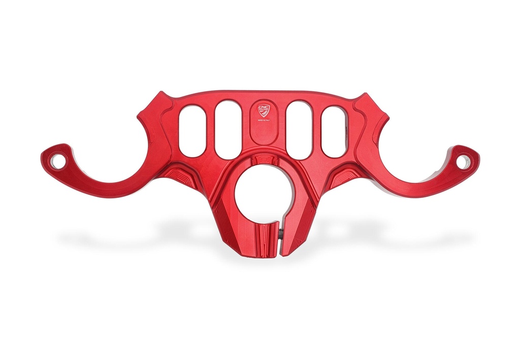 [CNC-PST24R] Triple clamps for Ducati Panigale V2 MY2025 - Top Yoke (Red)