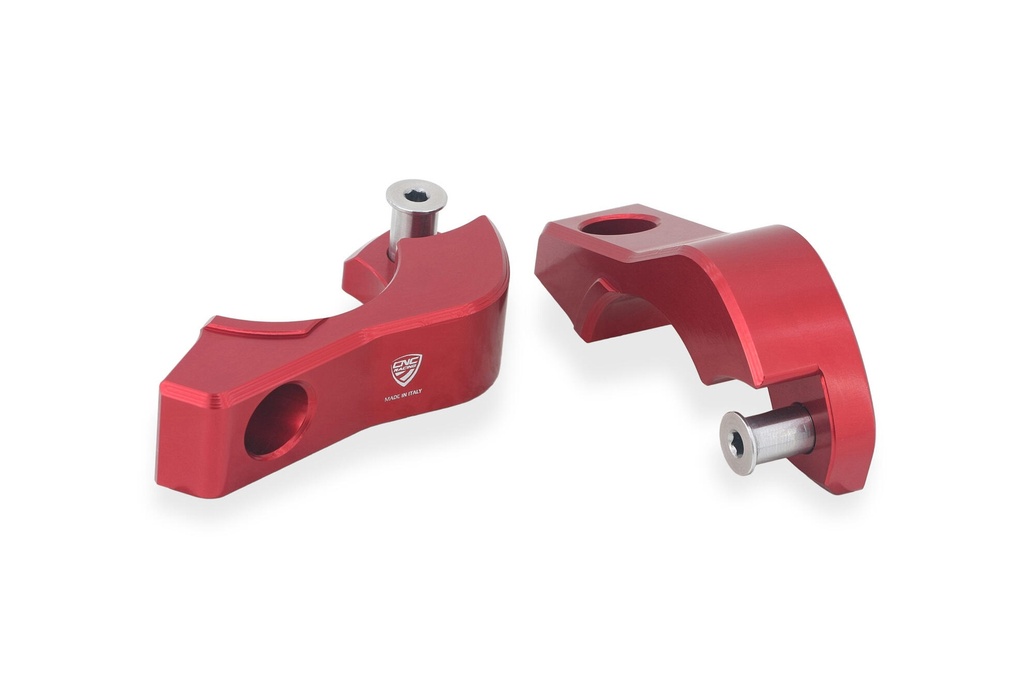 [CNC-PST25R] Steering Clamp Kit for Ducati Panigale V2 MY2025 - For use with PST24 Top Yoke (Red)