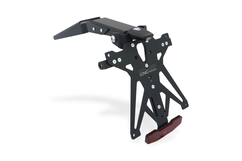[CNC-PT306B] Adjustable License Plate Holder Kit for Ducati Hypermotard 698 Mono