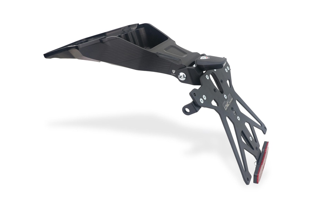 [CNC-PT311B] Adjustable License Plate Holder Kit for Ducati Multistrada V4 MY2025 and V4 Rally 2023-25