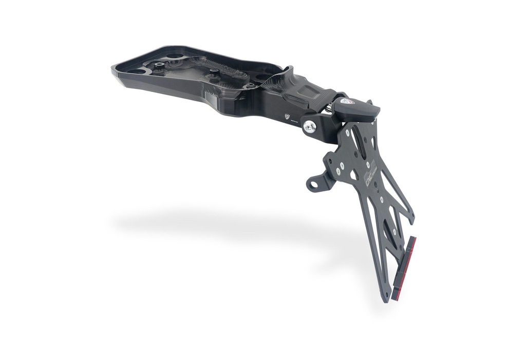 [CNC-PT312B] Adjustable License Plate Holder Kit for Ducati Multistrada V2 MY2025