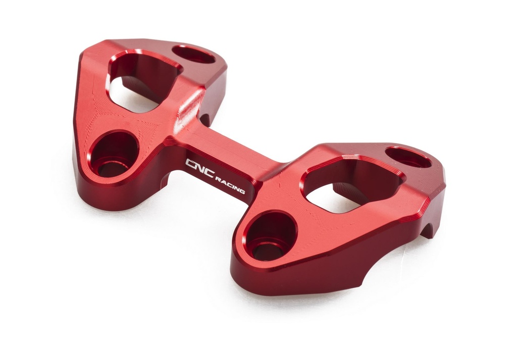 [CNC-RM215R] Bar top clamp for Ducati Streetfighter 848 and 1098 (Red)