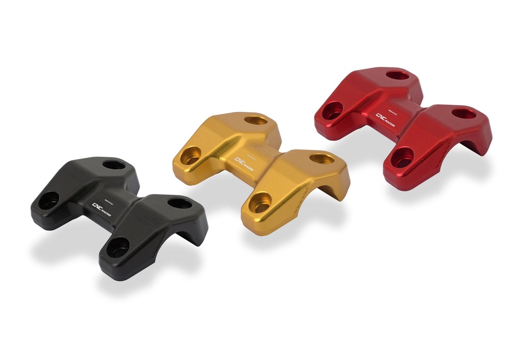 [CNC-RM238B] Riser upper Ducati Monster 821-797 (Black)