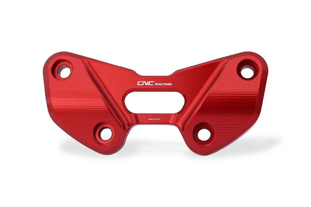 [CNC-RM239R] Handlebar top clamp Ducati Multistrada 950/1200/1260 (Red)