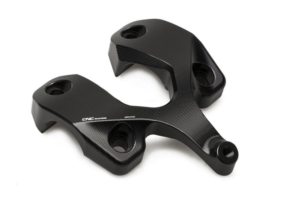 [CNC-RM250B] Handlebar TOP clamp Ducati Monster 1200 R (Black)