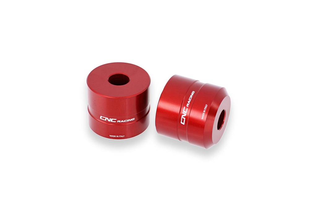 [CNC-RM252R] BAR ADAPTOR SPACERS H 30mm Ducati Multistrada 1200 Enduro (Red)