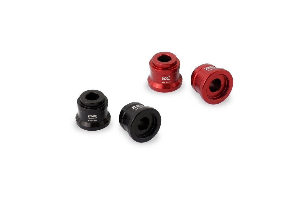 [CNC-RM259B] Handlebar clamp spacers H 20mm Ducati Monster 937 / Streetfighter V2 V4 (Black)