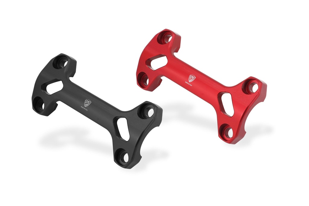 [CNC-RM264B] Handlebar upper clamp Ducati Hypermotard 698 Mono (Black)