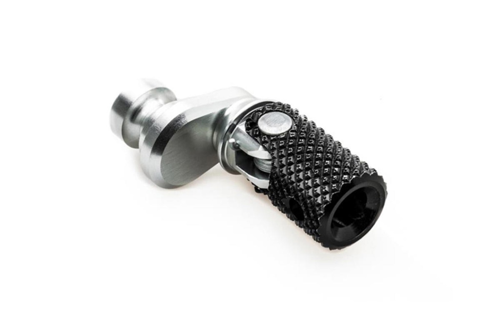[CNC-RP9R0B] Folding rear brake lever peg Sport - eccentric
