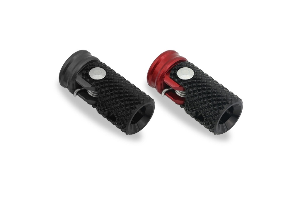 [CNC-RP9R4B] FOLDING PEG SPORT REAR BRAKE LEVER - M6 (Black)