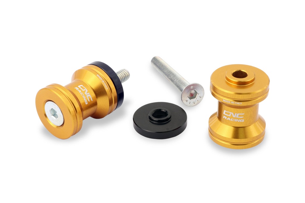 [CNC-SC196G] Swingarm spools M6 (Gold)