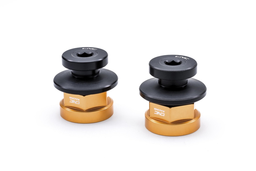 [CNC-SC200G] Rear wheel nuts Ducati - with rear stand support (Gold)
