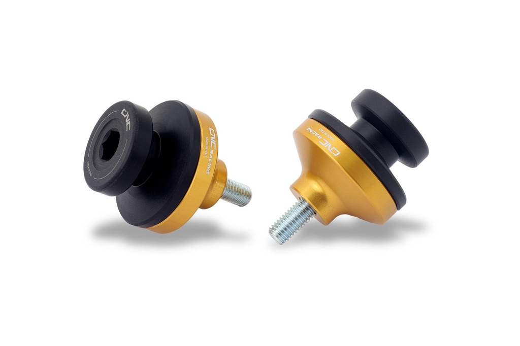 [CNC-SC300G] Swingarm spools M8 (Gold)
