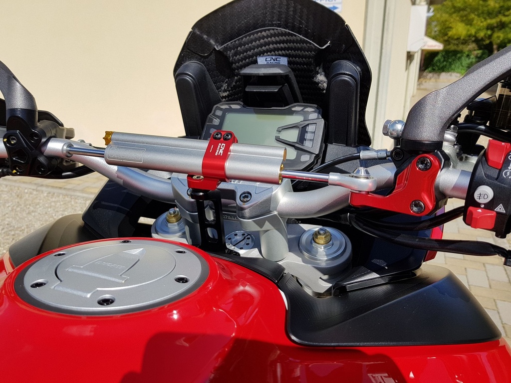 [CNC-SD104B] Steering damper kit Ducati Multistrada 950 (Black)