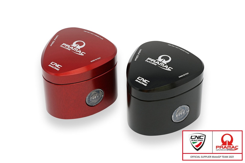 [CNC-SE501BPR] Fluid reservoir front brake 25 ml REBEL - Pramac racing Limited Edition (Black)