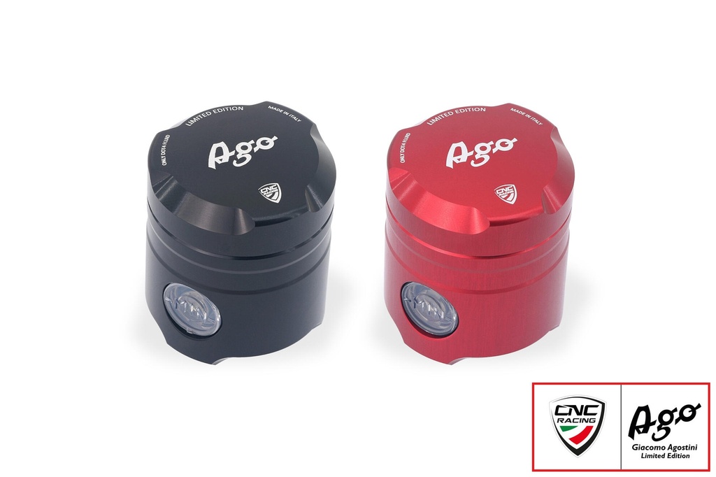 [CNC-SE700BAG] Fluid oil reservoir brake-clutch 12 ml - Giacomo Agostini Limited Edition (Black)