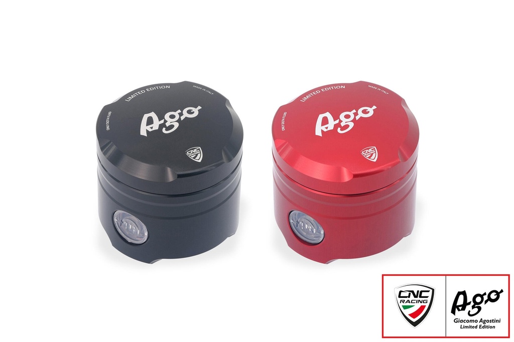 [CNC-SE701BAG] Fluid oil reservoir brake-clutch 25 ml - Giacomo Agostini Limited Edition (Black)