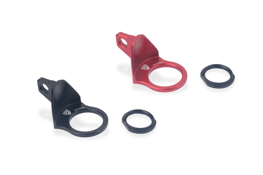 [CNC-SEA50B] Bracket for clutch or rear brake fluid tank CNC Racing 12ml (Black)