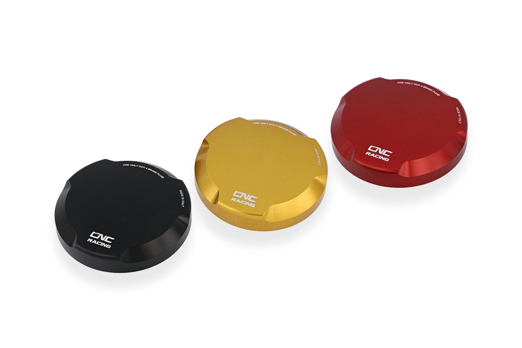 [CNC-SEC25R] Fluid reservoir front brake 25 ml with level window - only cap (Red)
