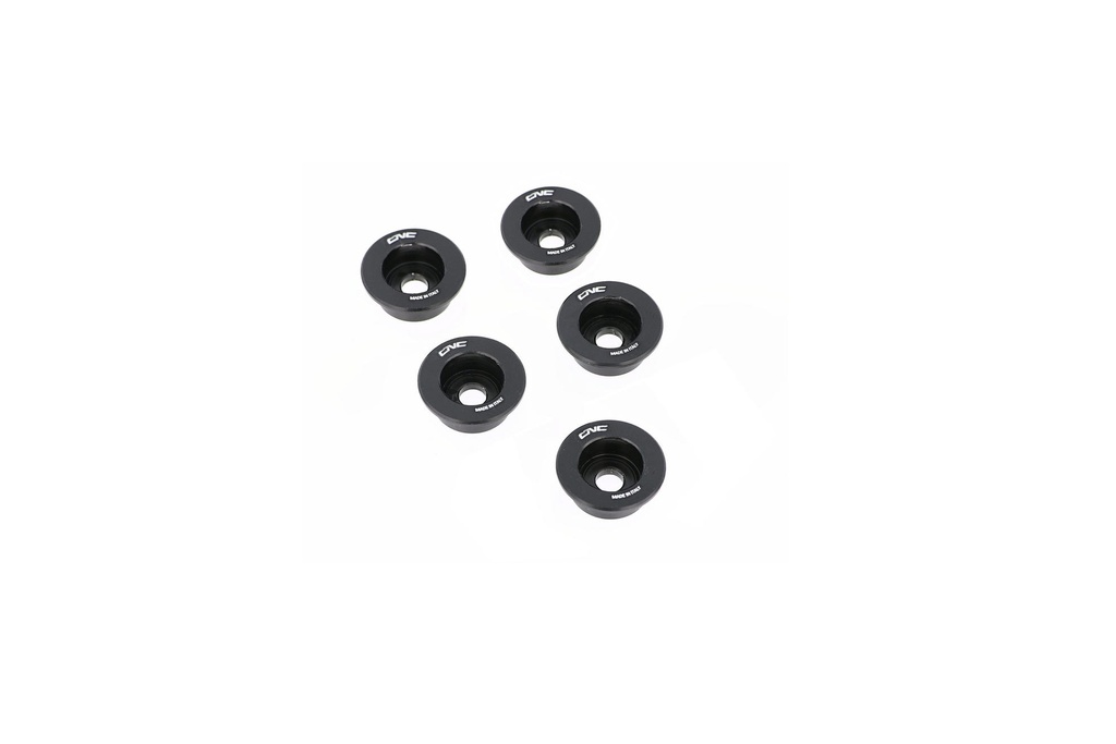 [CNC-SF126B] Clutch spring retainers kit Ducati (Black)