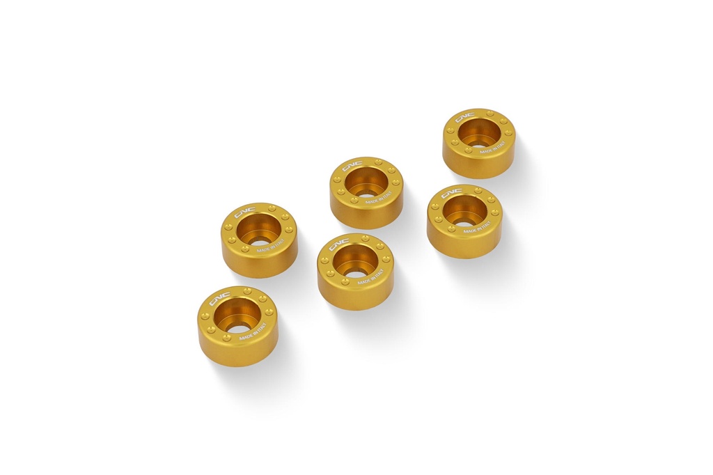 [CNC-SF127G] Spring retainers kit oil bath clutch Ducati (Gold)
