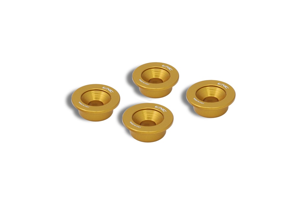 [CNC-SF128G] Spring retainers kit oil bath clutch Ducati (Gold)