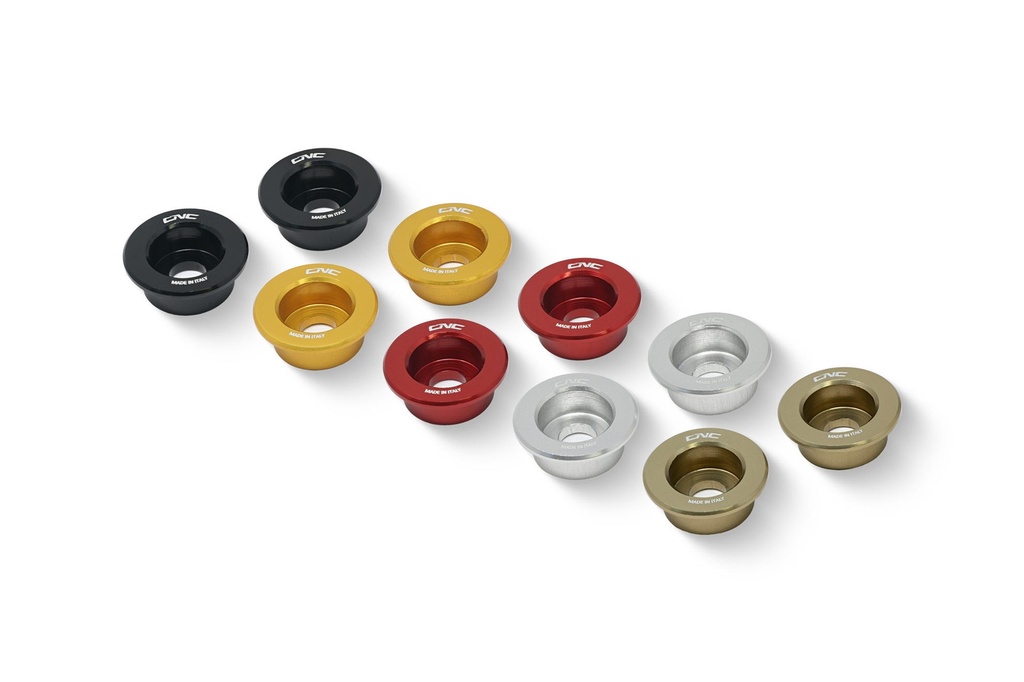 [CNC-SF300B] Clutch spring Retainers kit MV Agusta (Black)