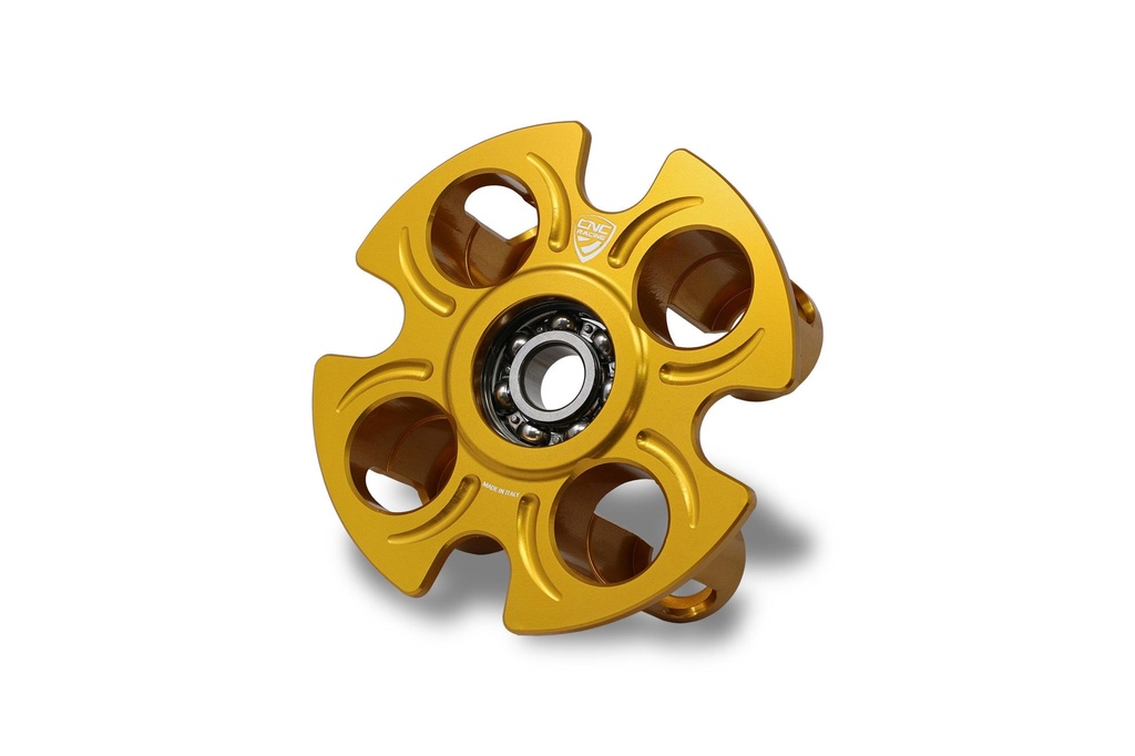 [CNC-SP204G] Pressure plate oil bath clutch Ducati with bearing (Gold)