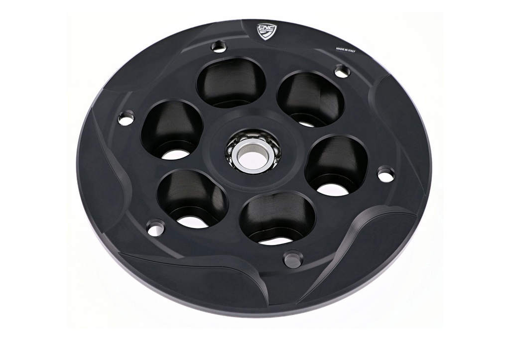 [CNC-SP301B] Slipper Clutch pressure plate MV Agusta with bearing (Black)