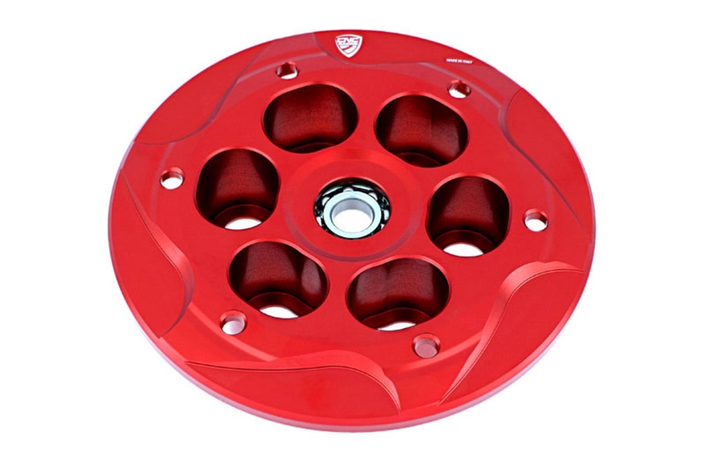 [CNC-SP301R] Slipper Clutch pressure plate MV Agusta with bearing (Red)