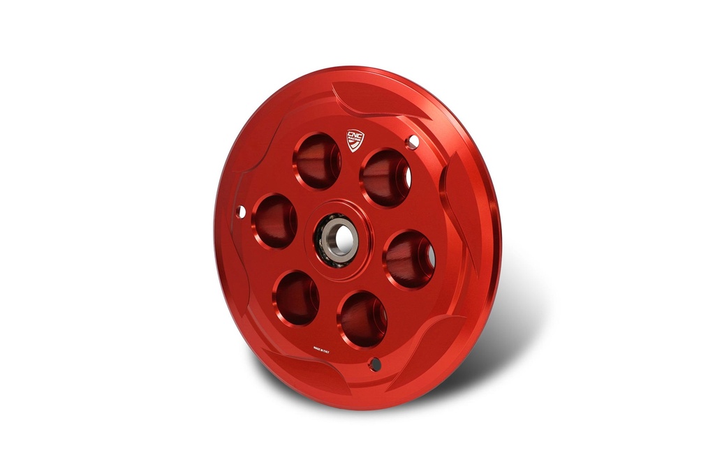 [CNC-SP304R] Clutch pressure plate MV Agusta with bearing (Red)