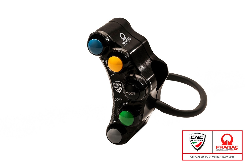 [CNC-SWD02BPR] Left handlebar switch Pramac Racing Lim. Ed - Race use