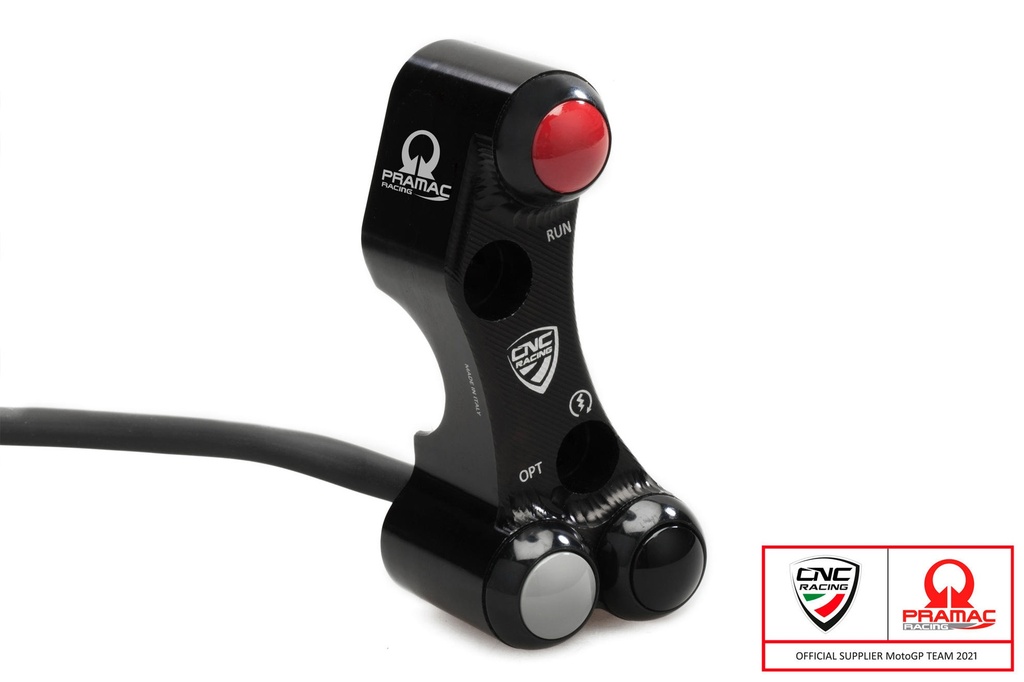 [CNC-SWD06BPR] Right handlebar switch Pramac Racing Lim. Ed - Brembo billet CNC and forged brake master cylinder