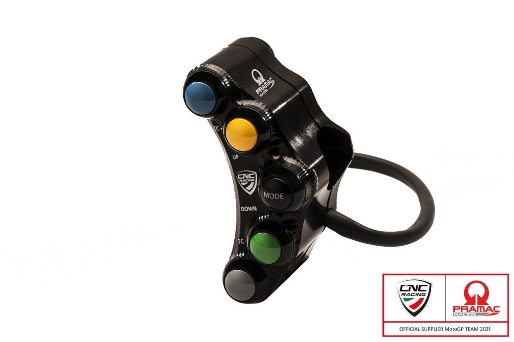 [CNC-SWD12BPR] Left handlebar switch - Race use - Pramac Racing limited Edition
