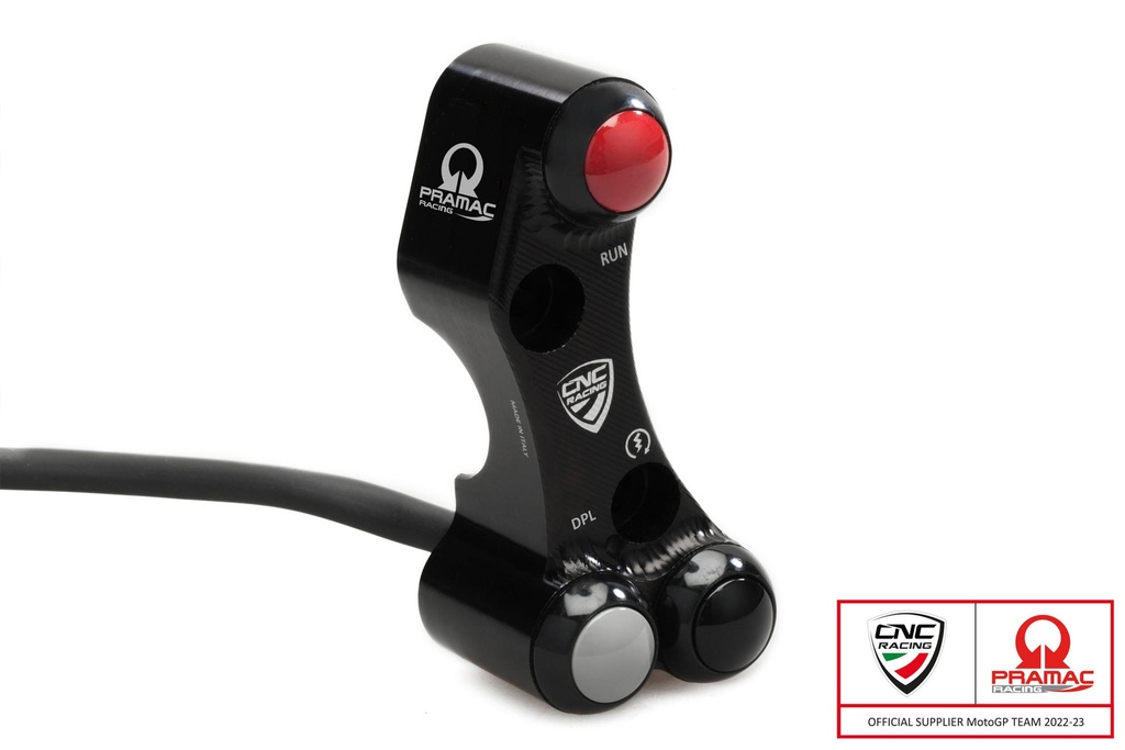 [CNC-SWD15BPR] Right handlebar switch - Brembo billet CNC and forged brake master cylinder - Pramac Racing limited Edition