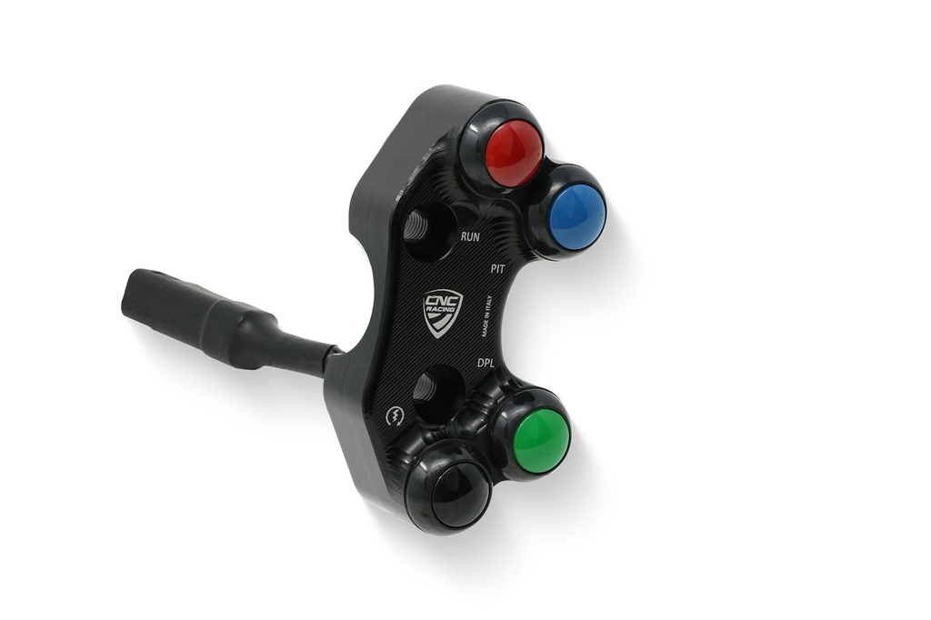 [CNC-SWD17B] Right handlebar switch Ducati Panigale V4R - Brembo billet CNC and forged brake master cylinder