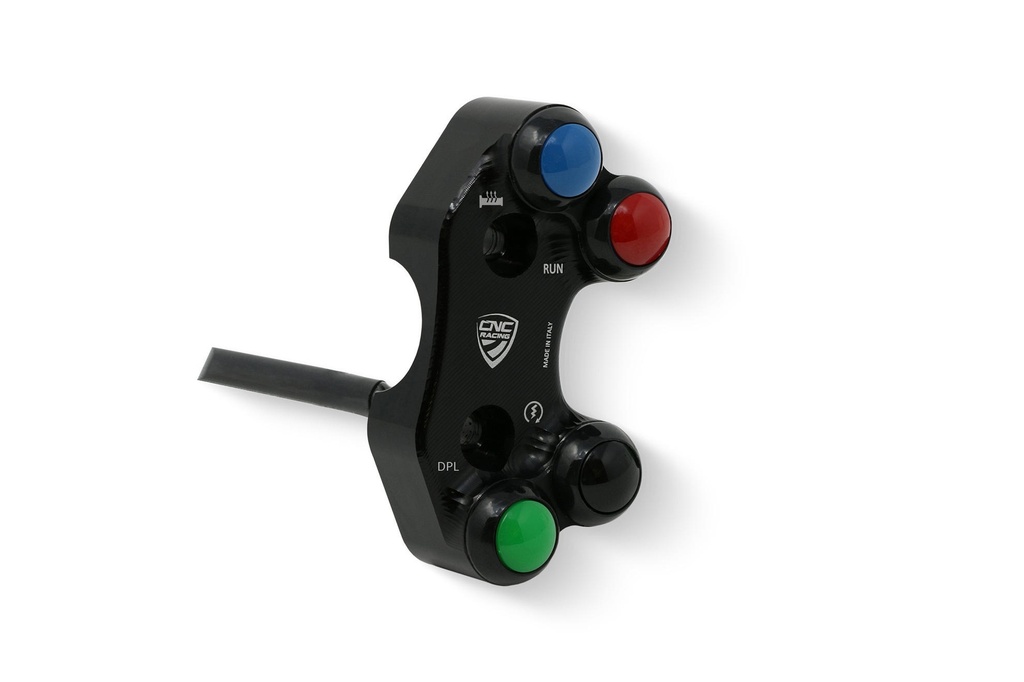 [CNC-SWD21B] Right handlebar switch OEM and RCS Brembo brake master cylinder for Ducati Streetfighter V4