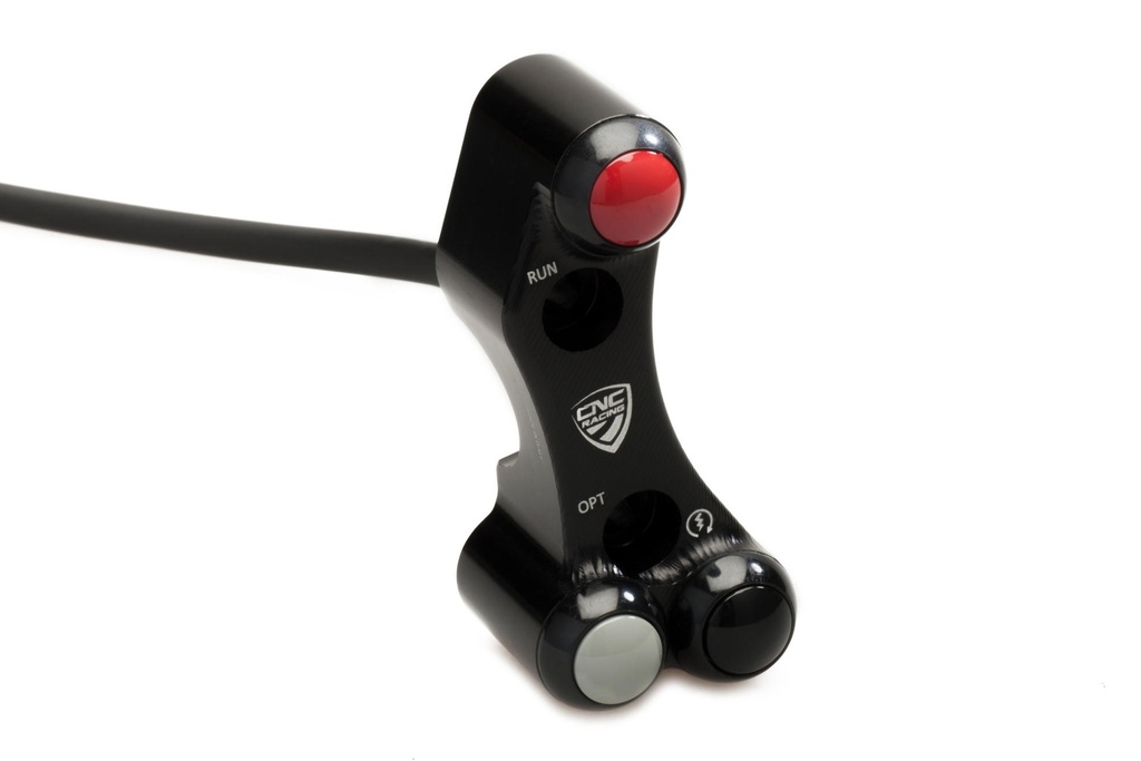 [CNC-SWM07B] Right handlebar switch - OEM and RCS Brembo brake master cylinder